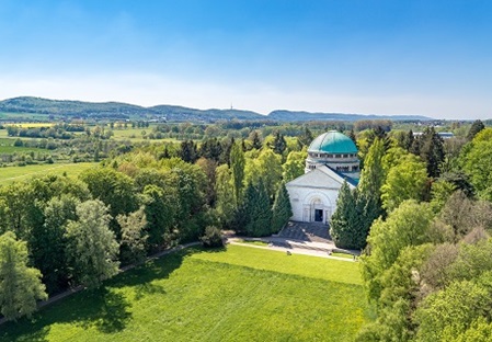 Luftbild Mausoleum