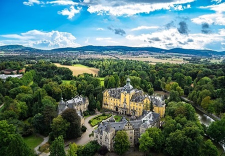 Luftbild Schloss Bückeburg