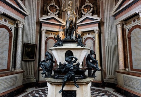 Mausoleum Stadthagen Skulpturen