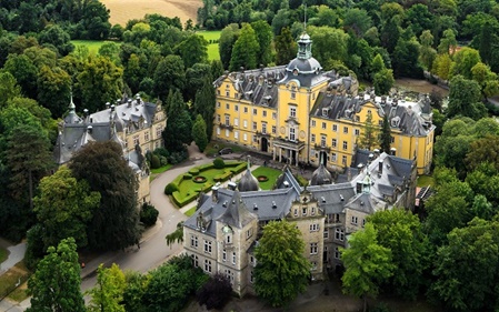 Schloss Bückeburg von oben